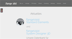 Desktop Screenshot of flangevalid.com